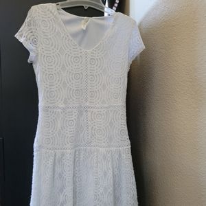 Tacera white dress s
